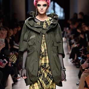 Junya Watanabe Leopard Dismantled Reconstructed Coat